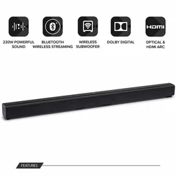 JBL Cinema SB160 2.1 Channel Soundbar with Wireless Subwoofer