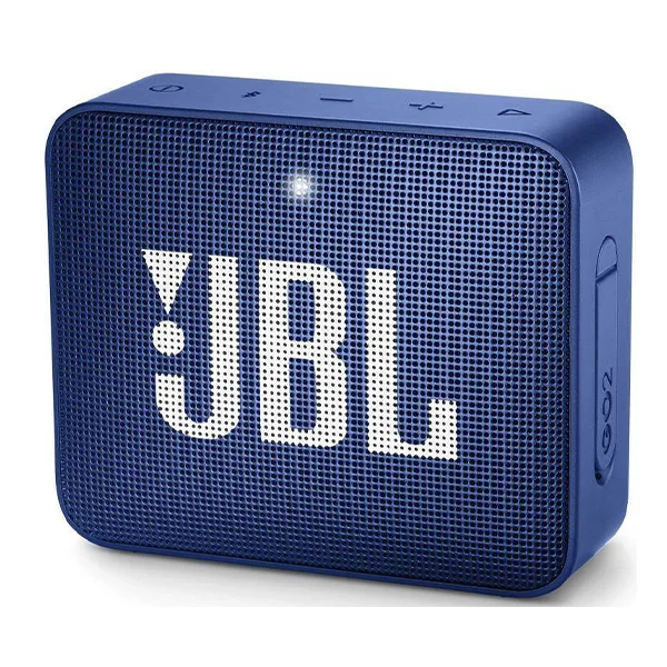 JBL GO2 Portable Bluetooth Speaker with Mic - Blue - Blue
