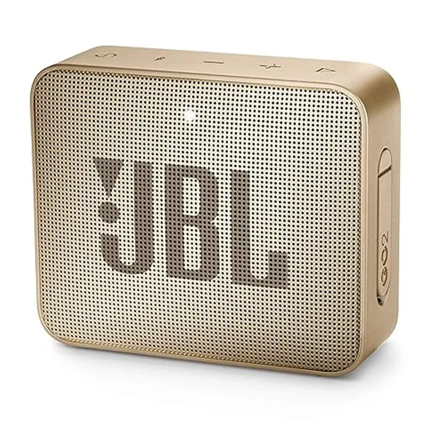 JBL GO2 Portable Bluetooth Speaker with Mic - Champagne - Champagne