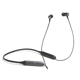 JBL Live 220BT in-Ear Wireless Neckband Headphones - Black - Black