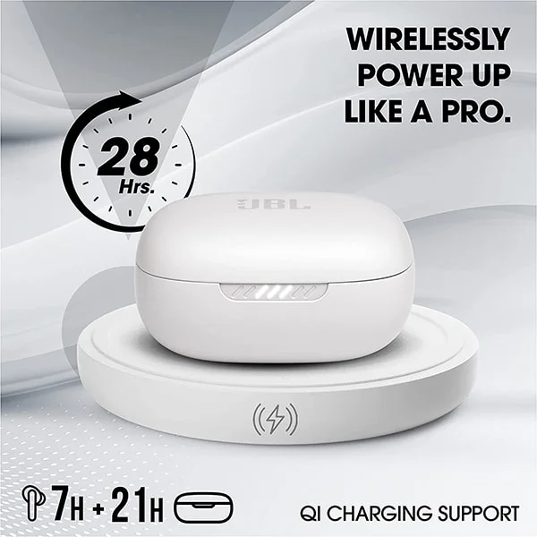 JBL Live Pro+ TWS Noise Cancelling Earbuds - White - White