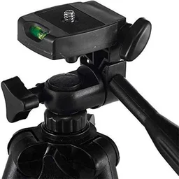 Portable and Foldable Metal 3110 Tripod With Mobile Clip Holder Bracket