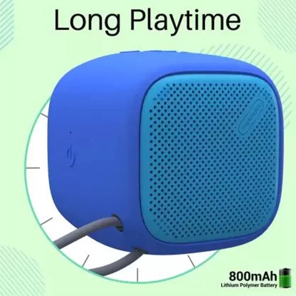 Portronics Bounce POR-952 Portable Bluetooth Speaker with FM - Black, Blue