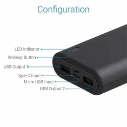 Portronics POR 1017 Indo 20X 20000 mAh Portable Power Bank