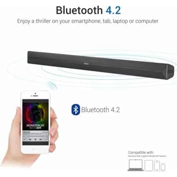 Portronics Sound Slick II POR 936 40 W Bluetooth Soundbar