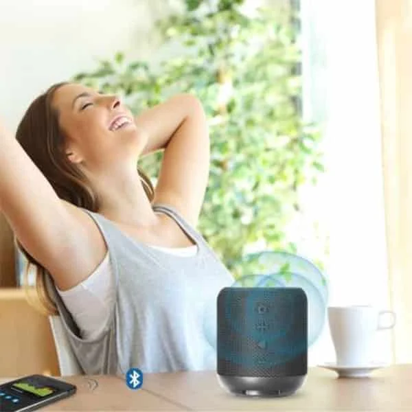 Portronics SoundDrum POR871 10 W Bluetooth Speaker - Black - Black