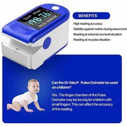 Pulse Smart Oximeter with OLED Colour Display (Blue)