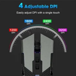 Quantum QHM233G Wired Optical Gaming Mouse