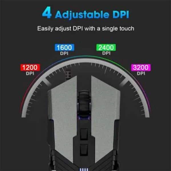 Quantum QHM233G Wired Optical Gaming Mouse