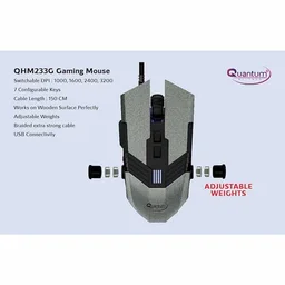 Quantum QHM233G Wired Optical Gaming Mouse