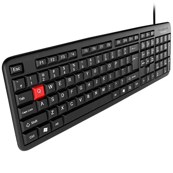Quantum QHM7403D Wired USB Desktop Keyboard
