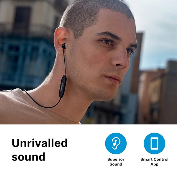 Sennheiser CX 350BT Bluetooth Headset - Black - Black