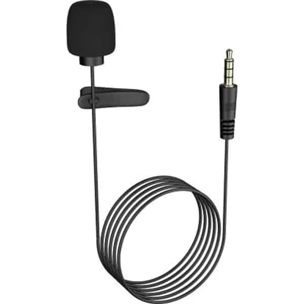 Ubon 3.5mm Aux Clip CM-50 for YouTube Collar Mic