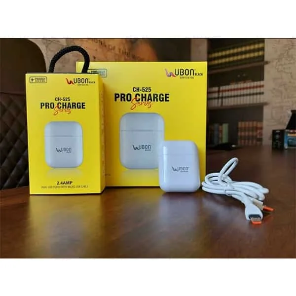 Ubon CH-525 2.4AMP PRO CHARGER
