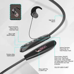 Ubon CL 45 Bluetooth Headset (Black)