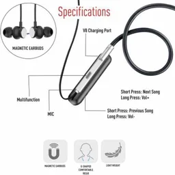 Ubon CL-35 Wireless Bluetooth Neckband