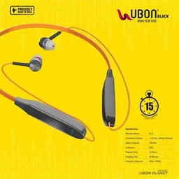 Ubon CL-5450 High Bass Neckband With Quick Charge