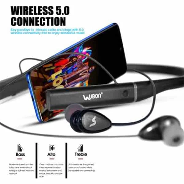 Ubon UBON CL-56 in-Ear Bluetooth Neckband Earphone