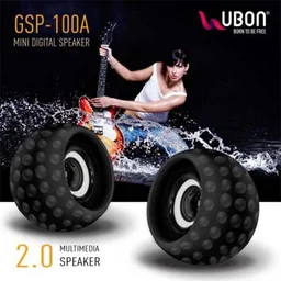 Ubon GSP-100A Mini Multimedia Computer Speaker 10 W Mobile/Tablet Speaker