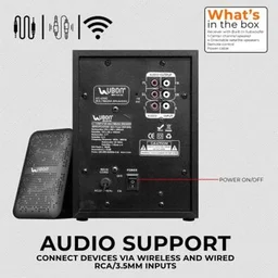 Ubon HT-4700 40 W Bluetooth Home Theatre (Black, 4.1 Channel)