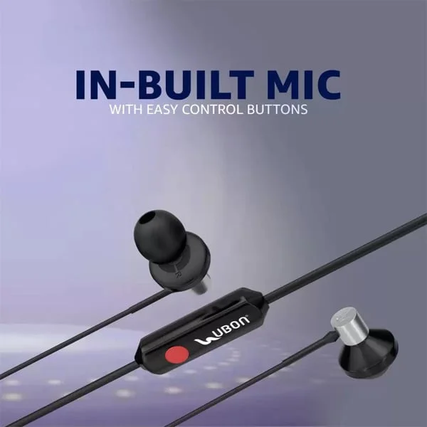 Ubon Rap King UB-185A Big Daddy Bass Earphones - Black