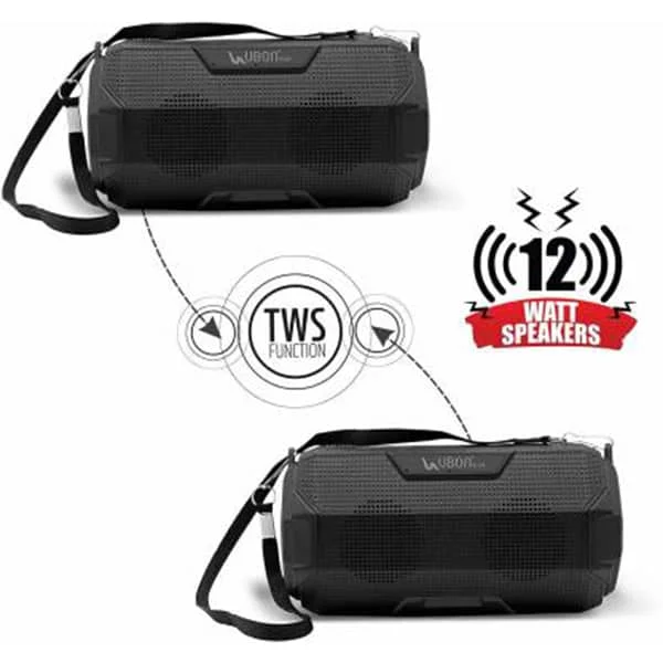 Ubon SP-46 Beats 12 W Bluetooth Speaker with 10 hours backup