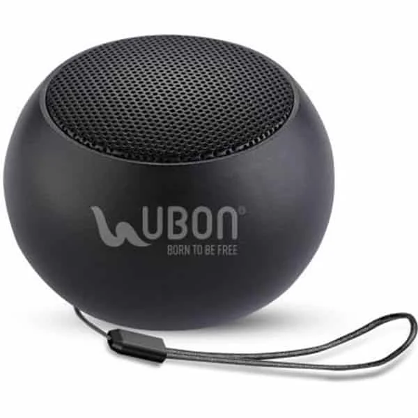 Ubon SP-6810 Minitone 5 W Bluetooth Speaker - Silver - Silver