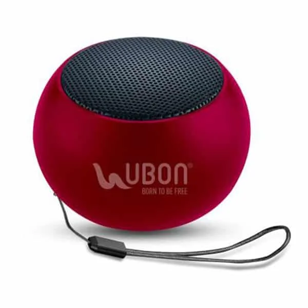 Ubon SP-6810 Minitone 5 W Bluetooth Speaker - Red - Red