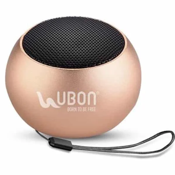 Ubon SP-6810 Minitone 5 W Bluetooth Speaker - Silver - Silver