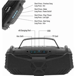 Ubon SP-6820 Octane Wireless speaker with LED Lights
