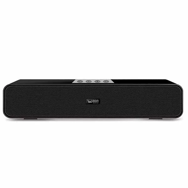 Ubon SP-70 Cool Bass 10 W Bluetooth Soundbar (Black, Stereo Channel)