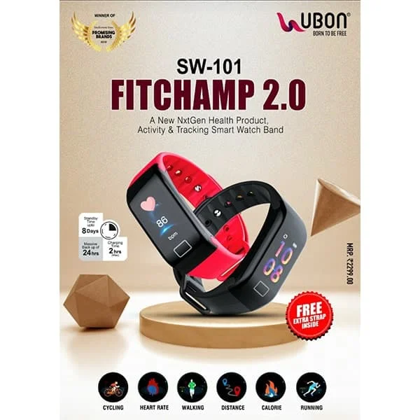 Ubon SW-101 FITCHAMP 2.0 Smart Watch