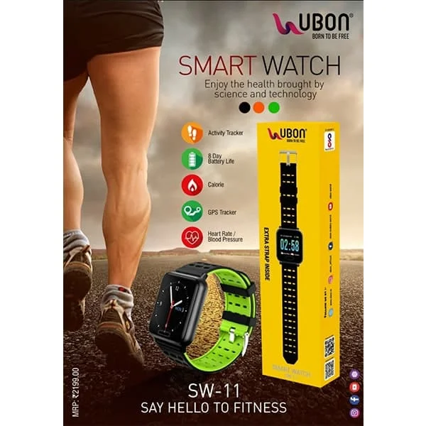 Ubon UBON SW-11 Touch Screen Smartwatch