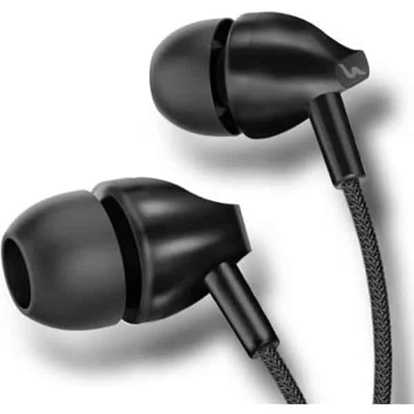 Ubon UB-2000 Earfit Bass Sound Earphone Wired Headset (Black)