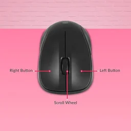 Zebronics COMPANION-107 Wireless Laptop Keyboard Mouse