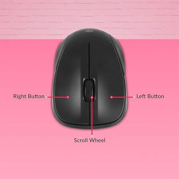 Zebronics COMPANION-107 Wireless Laptop Keyboard Mouse
