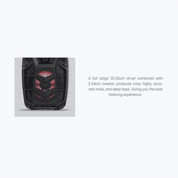 Zebronics ZEBRONICS ZEB-101 Moving Monster X8L Bluetooth Speaker
