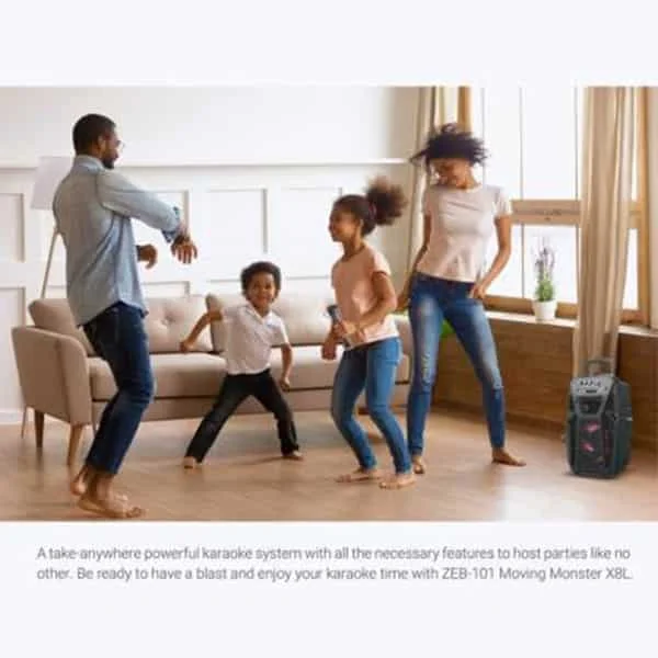 Zebronics ZEBRONICS ZEB-101 Moving Monster X8L Bluetooth Speaker