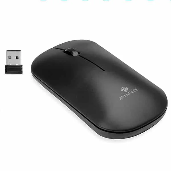 Zebronics Zeb-Dazzle Wireless Optical Gaming Mouse (2.4GHz Wireless)