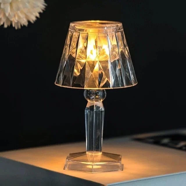 (Pack of 2) LED Table Lamp Mini Projection Lamp for Night Light