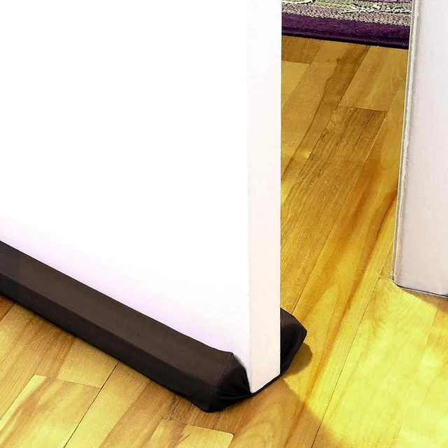 Under Door Fabric Twin Draft Guard Cover Stop Light Dust Cool Air Escape Protector