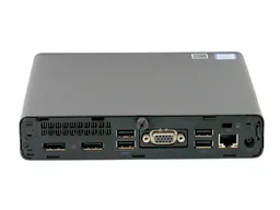 HP ProDesk 400 G4 / G5 Tiny PC (Renewed) - White, A, Corei3 8th, 128GB, 8GB