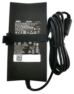 Dell 130W Small Pin Original Laptop Charger (Renewed) - A