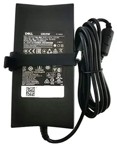 Dell 130W Small Pin Original Laptop Charger (Renewed) - A