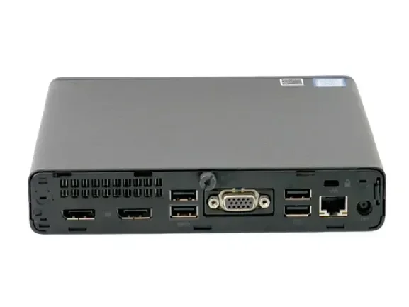 HP ProDesk 400 G3 Tiny PC (Refurbished) - White, A, Corei5 6th, 256GB, 8GB
