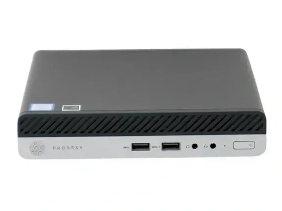 HP ProDesk 400 G3 Tiny PC (Refurbished) - White, A, Corei5 6th, 256GB, 8GB