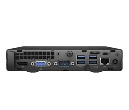 HP ProDesk 600 G2 Tiny PC (Renewed) - Black, A, Corei3 6th, 256GB, 8GB