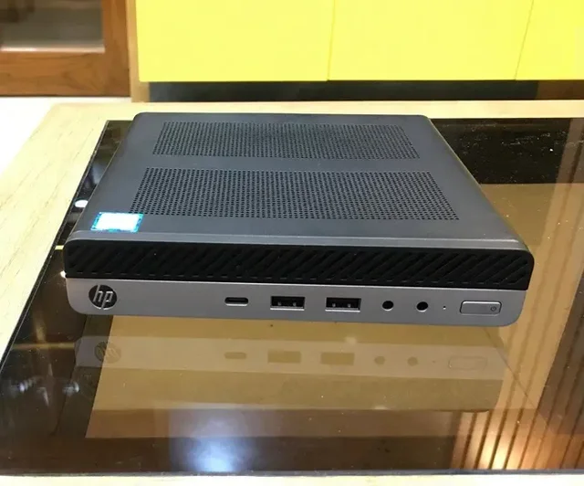 HP EliteDesk 800 G3 Tiny PC (Renewed) - Silver, A, Corei5 6th, 512GB, 16GB