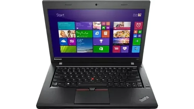 Lenovo ThinkPad L450 5th Gen Low Budget Laptop (Refurbished) - Black, A, Corei3 5th, 14, 256GB, 8GB