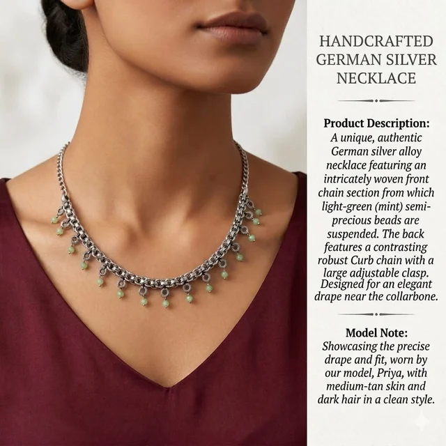 MOI German Silver Necklace